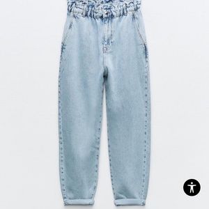 Zara paperbag jeans